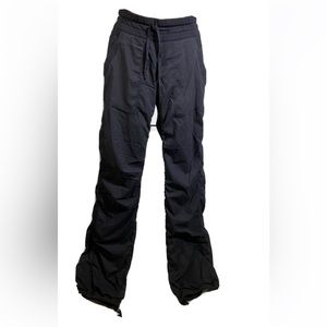 lululemon athletica Black Track Pants 4 Tall